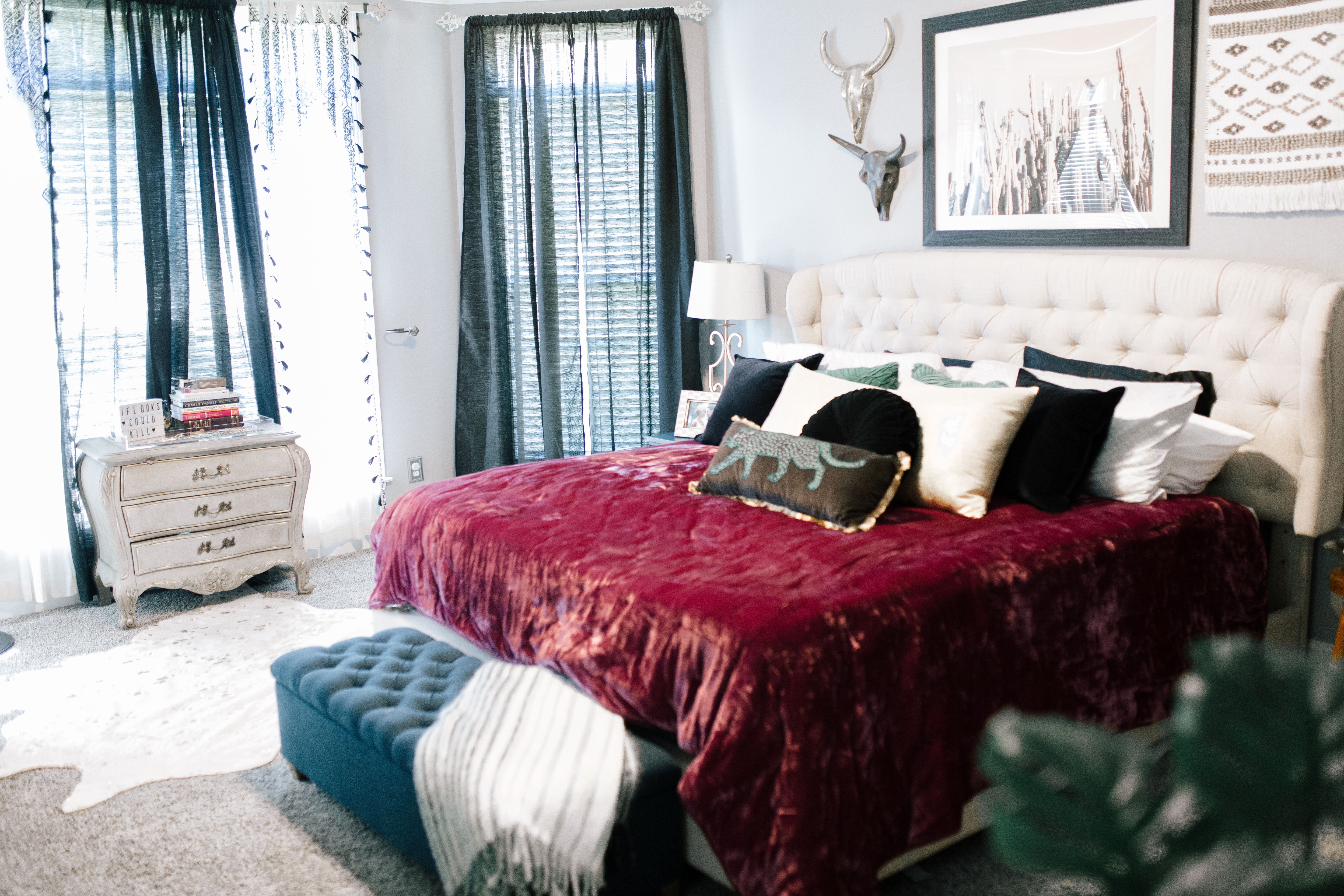 6 WAYS TO CHANGE YOUR BEDROOM SCHEME: SPRING DECOR WITH OPAL HOUSE featured by popular Nashville lifestyle blogger, Nashville Wifestyles