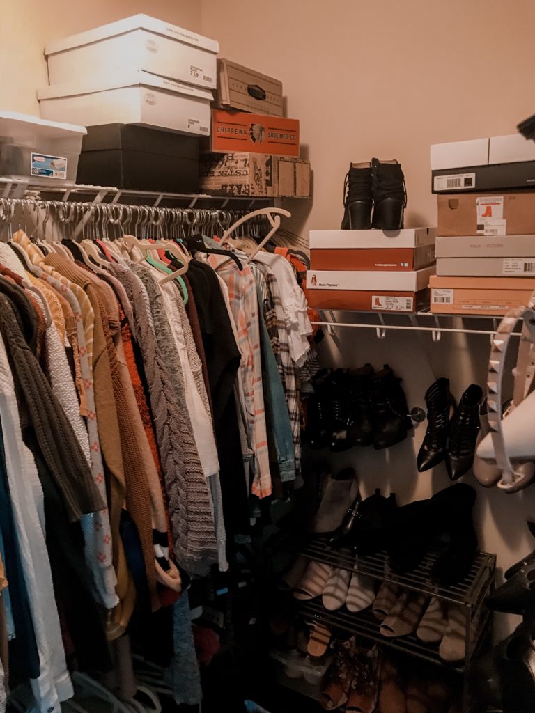 SMALL CLOSET ORGANIZATION TIPS & HACKS by popular Nashville style blogger Nashville Wifestyles