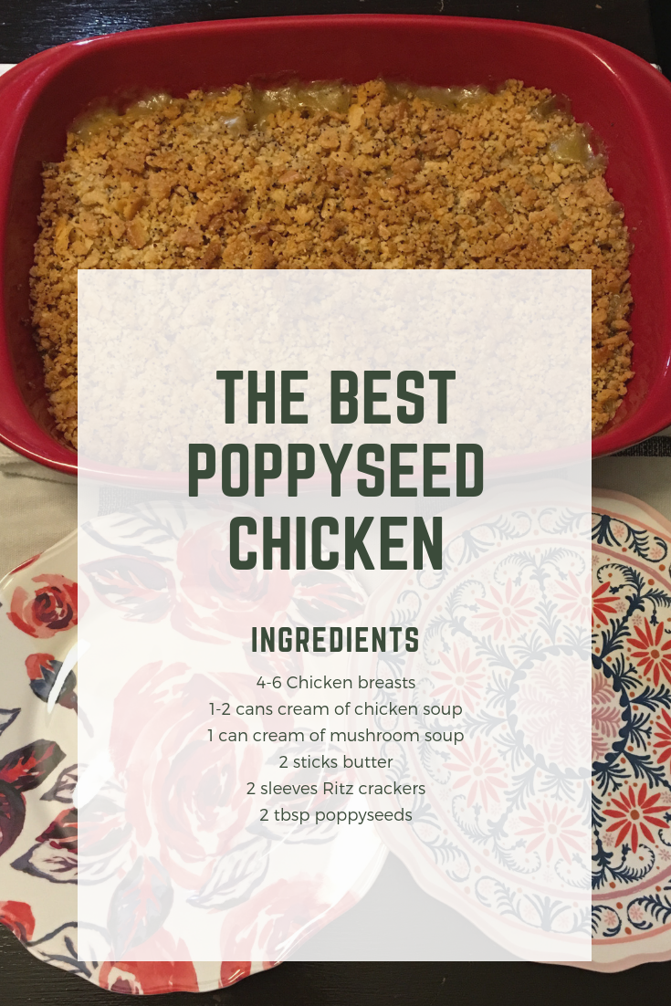 best casseroles for family | I've been making this poppyseed chicken casserole for years because the second I ate it I was hooked. This is one of the first dishes I made for my husband when we were dating and he jokes it's what sealed the deal. It’s a treat dish and not something I make on the regular but I can say it heats up well as leftovers. It's so good I will GUARANTEE you'll go back for seconds. You can substitute ingredients to make it healthy or savor it as is. Click for the full recipe!