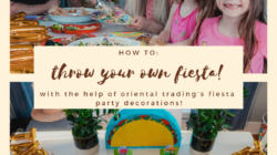 How To Throw A Mexican Party featured by top US life and style blog Nashville Wifestyles | How To Throw A Fiesta In Under An Hour & Under $200 - Nashville Wifestyles; Whether you’re prepping a birthday party, a Cinco de Mayo celebration, or a fiesta for Taco Tuesday like our family did, I’ve got tips, recipes and more! Outside, we decorated the table with Multi-colored Maracas, sombreros, decorative paper straws and DIY kids craft cacti. Sombreros decorados ideas can be a fun craft before the fiesta theme party. Click to read about how to make taco Tuesday recipes with ground beef & how to make kids fiesta birthday party decorations.