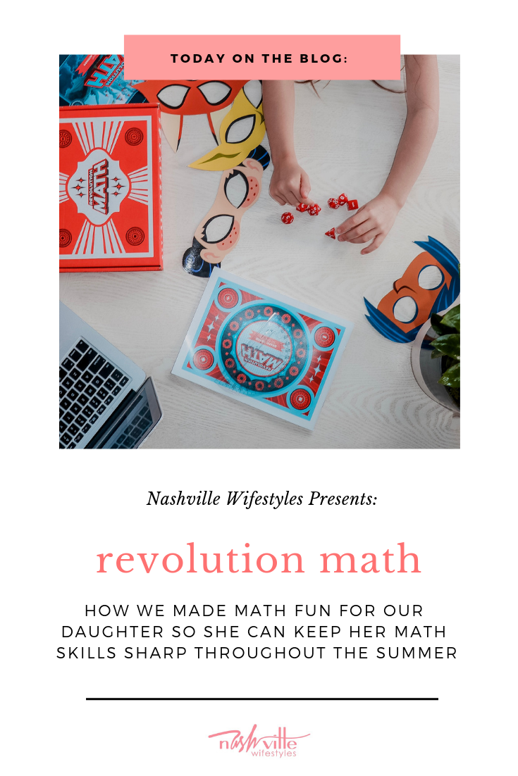 Revolution Math: Online Math Tutoring - Nashville Wifestyles; Revolution Math is an innovative program designed to help 2nd-5th graders develop and strengthen their math skills and a love of learning. The online video chat classes are an interactive learning experience with a story-based curriculum & Common Core aligned math games. Students are part of a small class of four students for 60 minutes every week, allowing them to build confidence under the instruction of a dedicated teacher. Click to learn to make make learning fun!