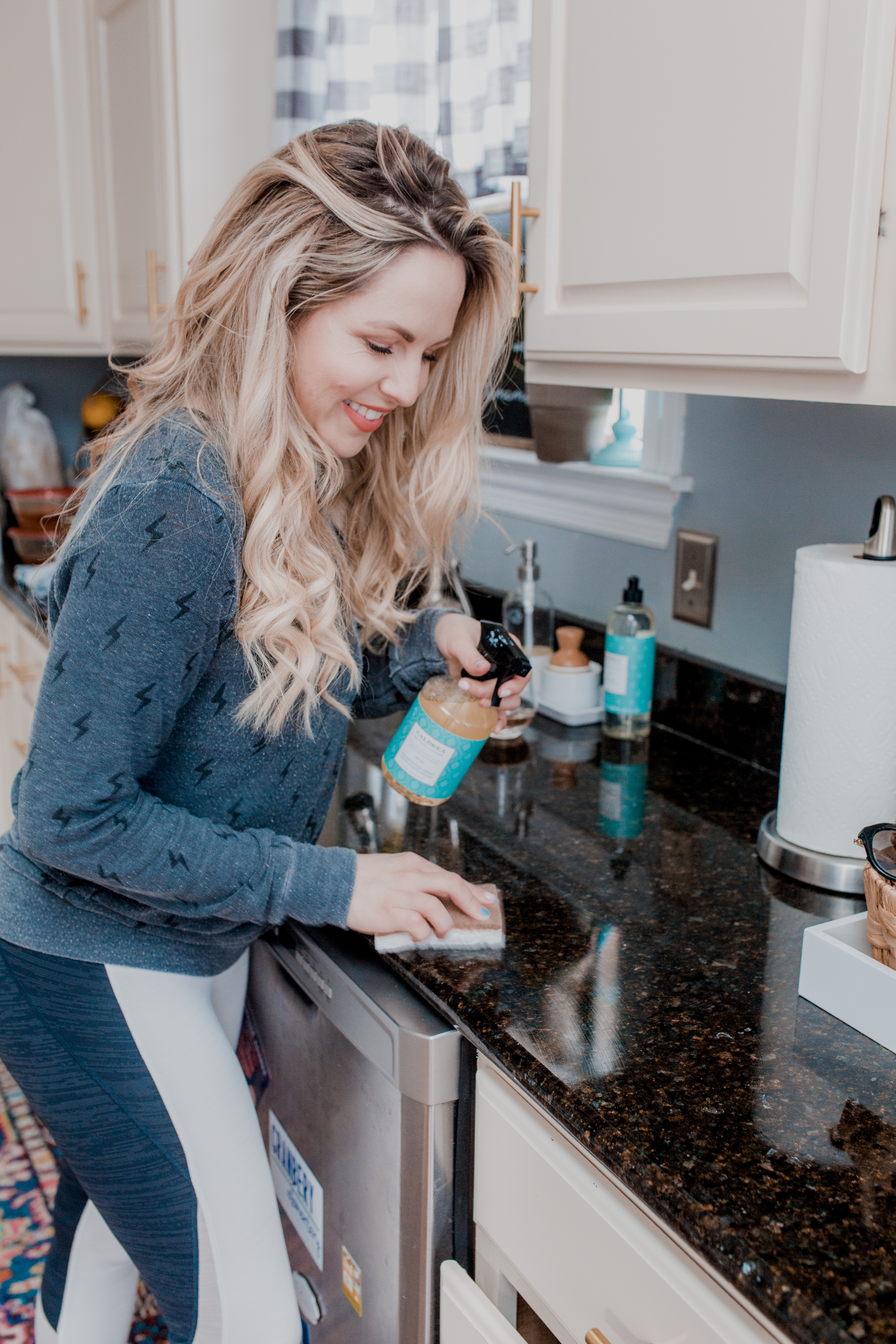 Grove Collaborative Products featured by top US lifestyle blog Nashville Wifestyles; Image of a woman cleaning. | The hardest part about cleaning is finding the right products for your home. Where to buy them? Where to find healthy products for your family? As a busy working mom, it's overwhelming to shop. I’ve been a customer of Grove Collaborative products for a year and I trust they vet the brands to make sure they're good for my home. It makes living a healthy lifestyle easier. No more going through the grocery aisles, now I can let it arrive at my door. Click to learn more!