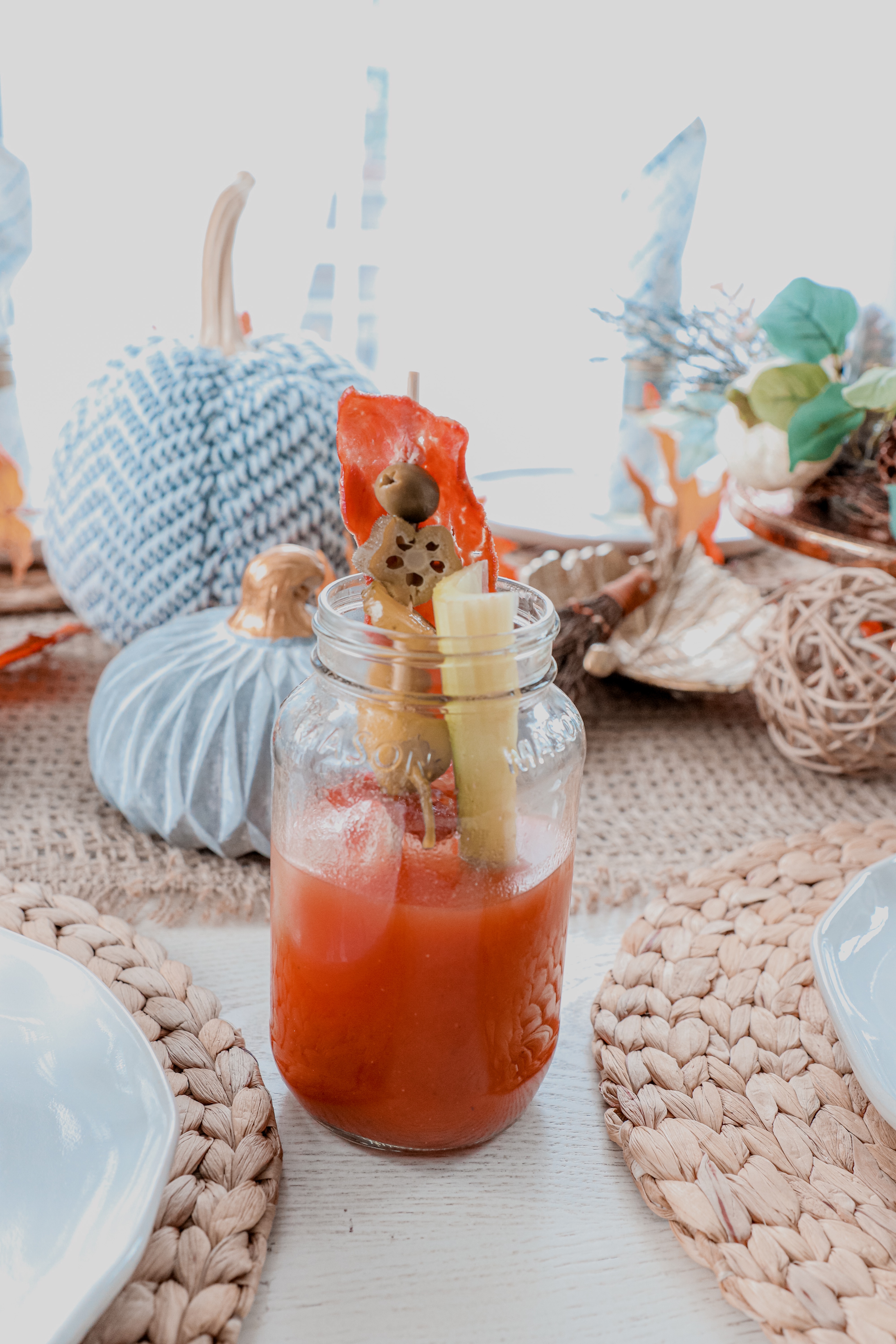Bloody Maria: A Tequila Bloody Mary Recipe - Nashville Wifestyles; I love a good bloody mary. I love ordering them for brunch and they’re the best spicy cocktail. Luckily, I can make a bloody mary at home in less than 3 minutes. I recently discovered the most delicious bloody mary mixer that not only makes brunch time easier but is made with all natural ingredients. I substituted tequila for my bloody mary and it blew me away how delicious it was. So obviously I wanted to share with you guys this Tequila Bloody Mary Recipe. Click to read! Tequila Bloody Mary Recipe