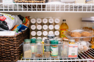 Spring Cleaning Simplified by popular Nashville lifestyle blog, Nashville Wifestyles: image of an organized pantry. 
