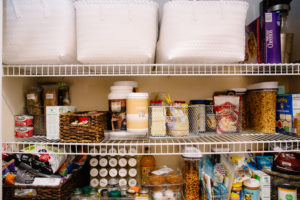 Spring Cleaning Simplified by popular Nashville lifestyle blog, Nashville Wifestyles: image of an organized pantry. 