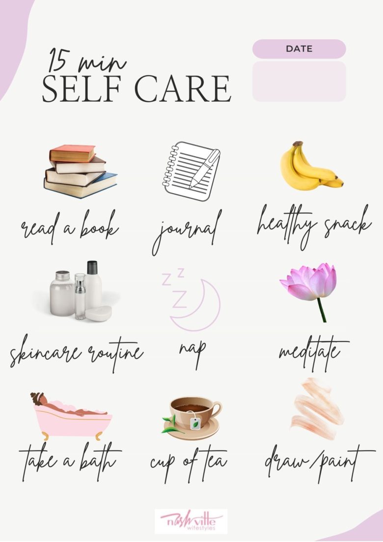 Mental Health: FREE Bullet Journal Cheat Sheet | Nashville Wifestyles