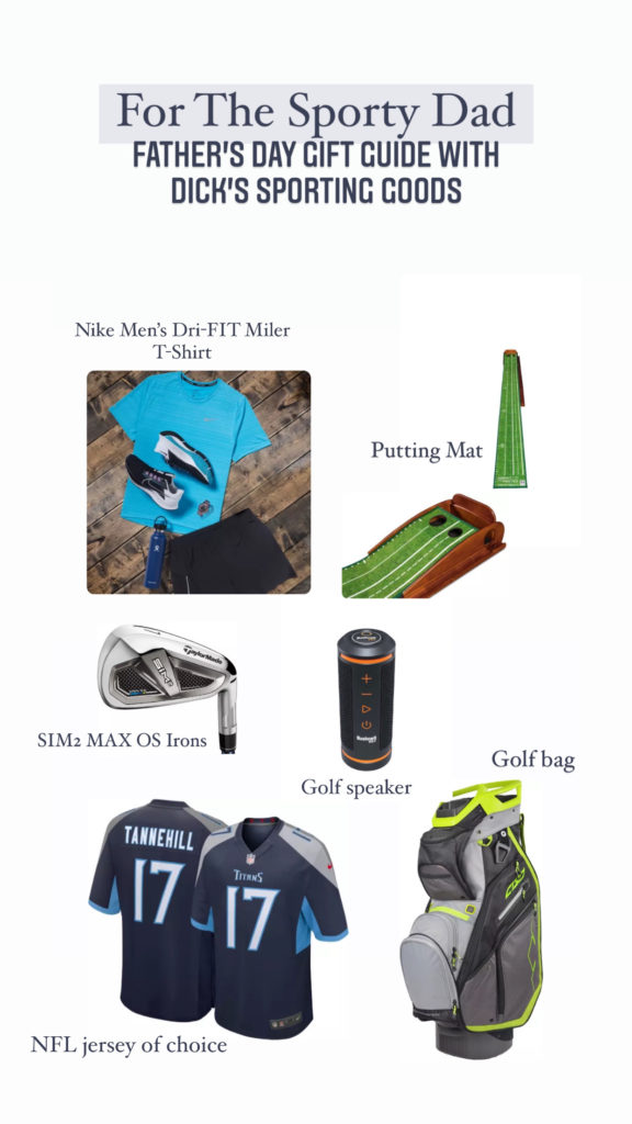 Nashville Wifestyles shares her gifts for sporty guys in her father's day gift guide 2021