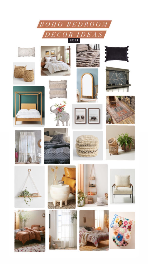 Top Nashville Lifestyle blogger, Nashville Wifestyles shares her Boho Bedroom Decor Ideas 2021!