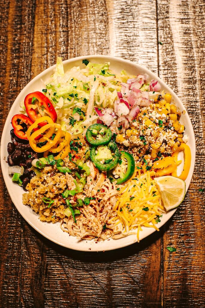 Top Nashville Lifestyle blogger, Nashville Wifestyles shares her Mexican Chicken Burrito Bowl Recipe using her Ninja Foodi Pressure Cooker! 
