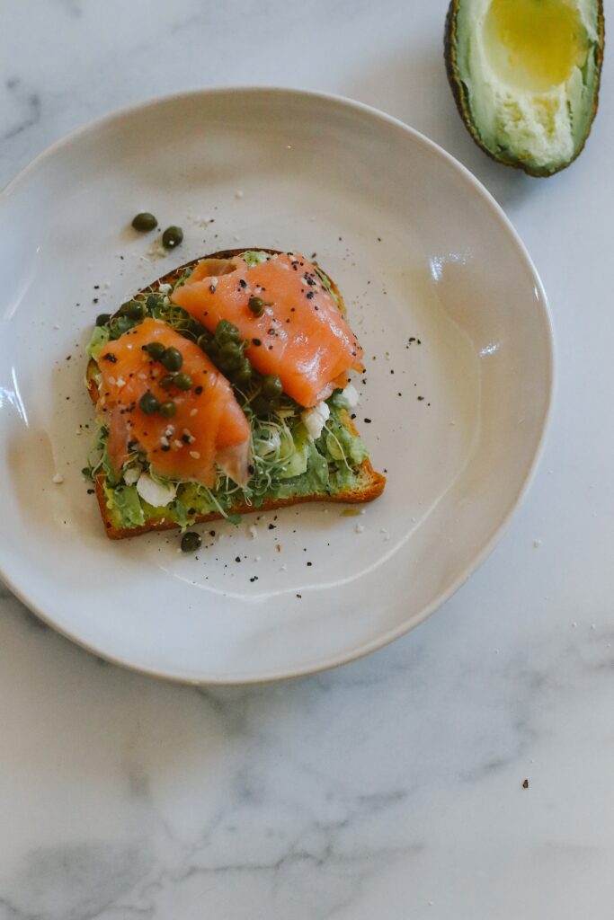 Top Nashville Lifestyle blogger, Nashville Wifestyles shares her Easy Smoked Salmon Avocado Toast Recipe + Goat Cheese & Green Sprouts!