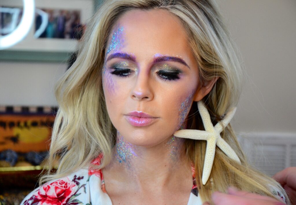 Top Nashville Lifestyle blogger, Nashville Wifestyles shares her Halloween: Whimsical Mermaid Makeup Looks! Click here to see it now!