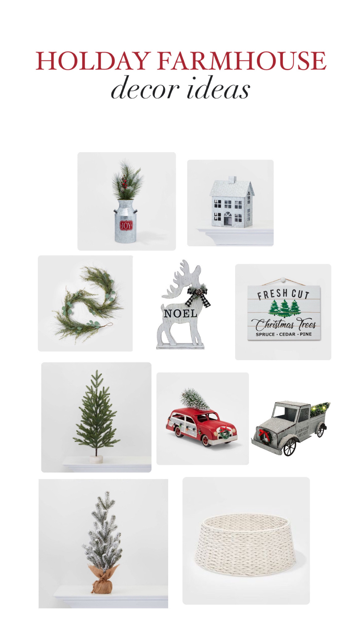 Top Nashville Lifestyle blogger, Nashville Wifestyles shares her Holiday 2021: Farmhouse Decor Ideas! Click here to shop them now!