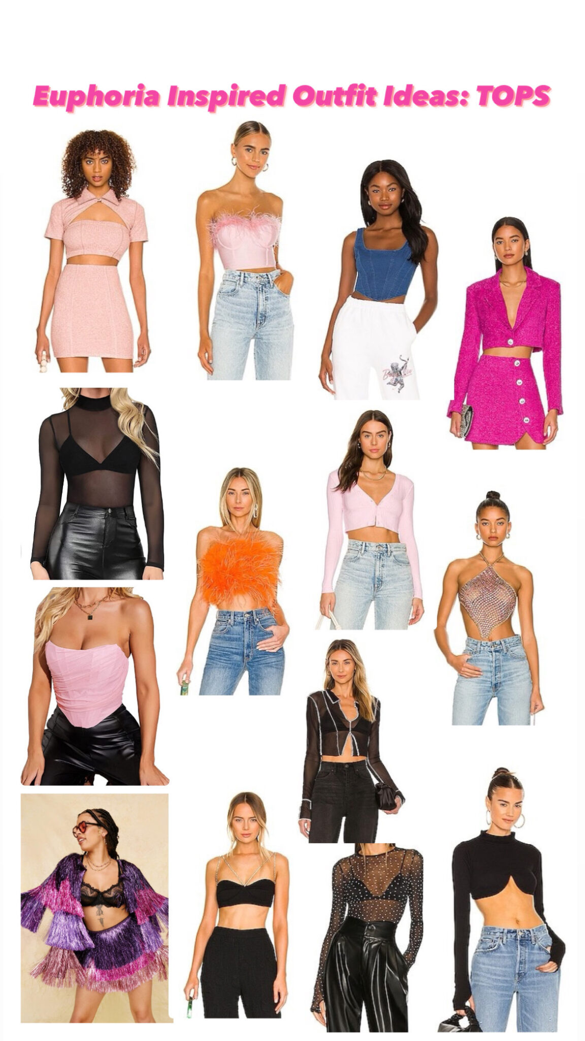 Euphoria Inspired Party Outfits!✨ use my code youfoundely for